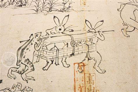 The 'Choju-jinbutsu-giga' Scrolls: A Hilarious Tapestry of Anthropomorphic Animals and Fantastical Beings!