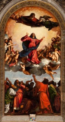 The Assumption of the Virgin An Opulent Display of Renaissance Majesty and Heavenly Ascent!