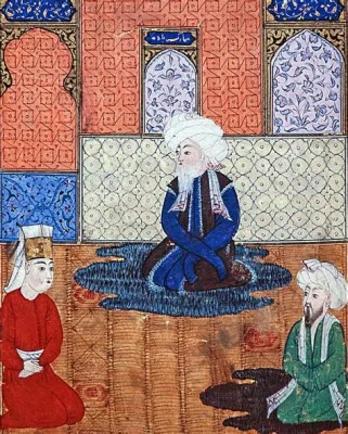 The Divan of Süleyman Çelebi: Exquisite Miniature Illustrations and Elegant Calligraphy Embellish Ottoman Poetry!