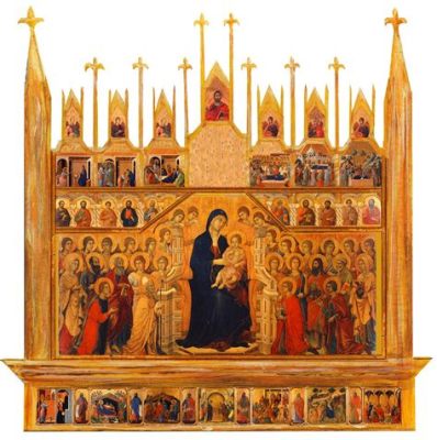 The Maestà Altarpiece: Majestic Majesty and Ethereal Serenity!