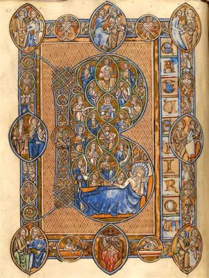 The Salisbury Psalter: A Kaleidoscope of Colors and Exquisite Detail in Late 13th Century England!